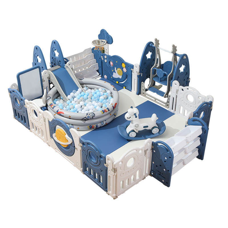 Multi-Combination Luxury Baby Play Yard Safety Plastic Fence Kids Large Playpen Portable Playground For Children Indoor - Micky Mart