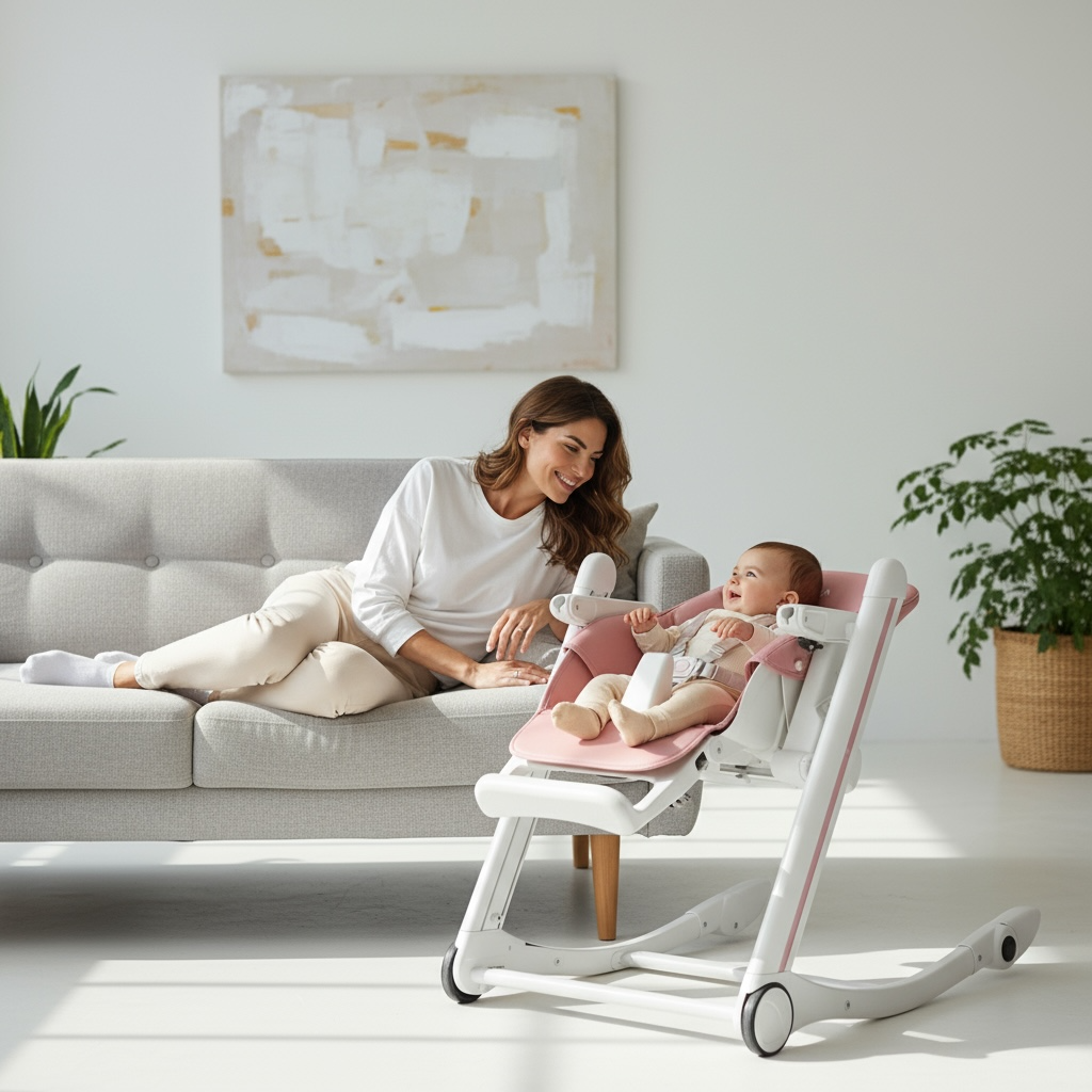 🍽️ Multifunctional Baby High Chair – Comfort, Safety & Versatility