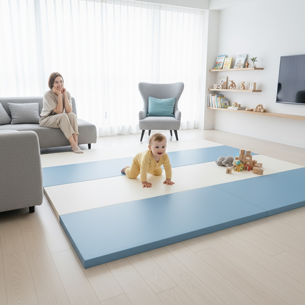 π Premium PU Baby Play Mat β Safe, Foldable & Waterproof