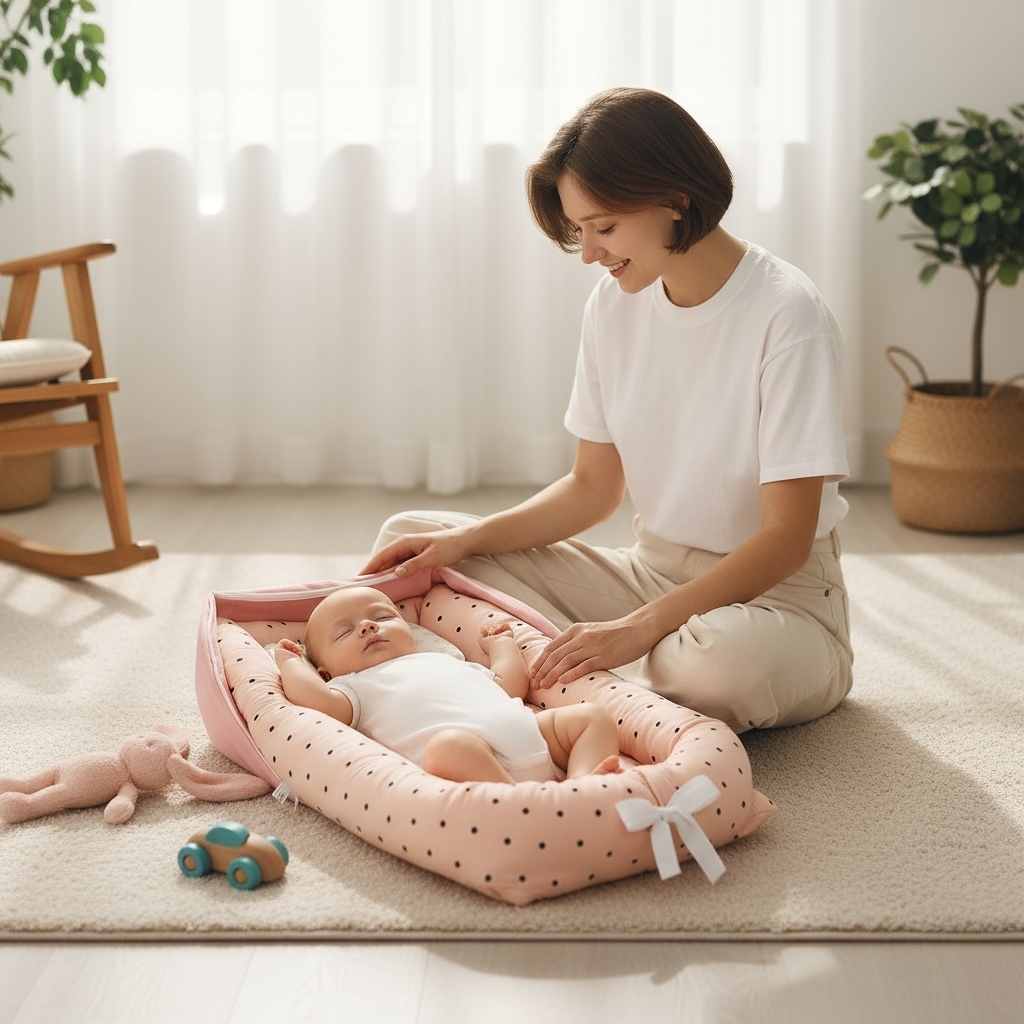 🍼 Baby Nest – Comfort, Support & Portability for Your Little One