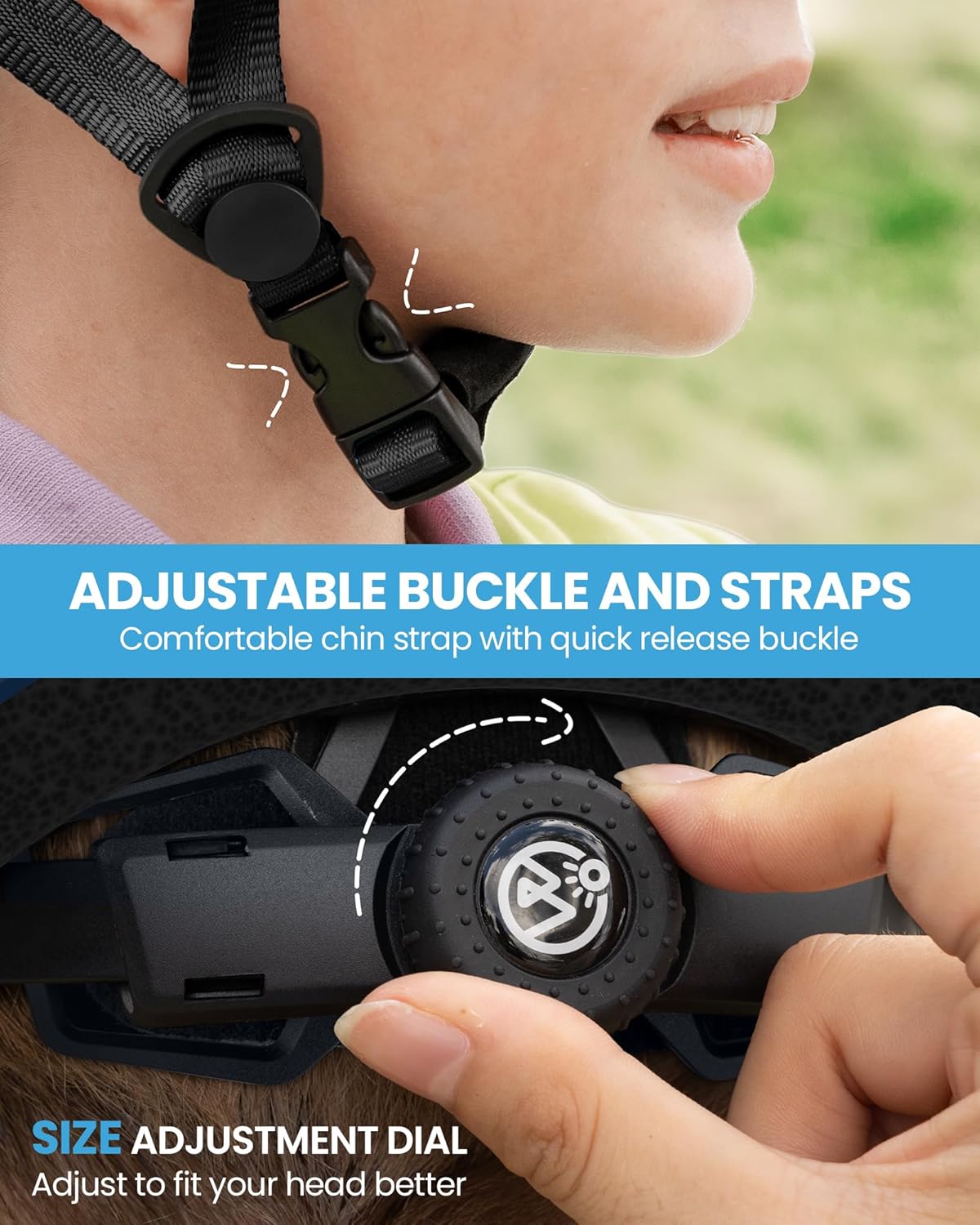 OutdoorMaster Oryx Kids Bike Helmet – Dinoverse Madness (Large 56–60cm)