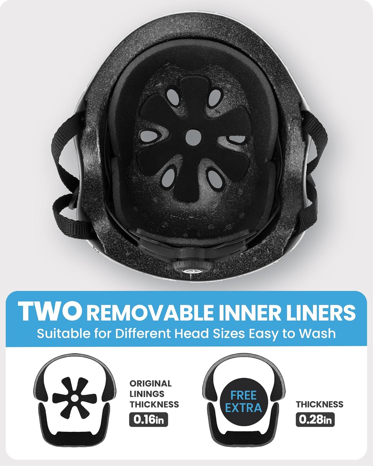 OutdoorMaster Oryx Kids Bike Helmet – Pink Flower (Medium 52–56cm)