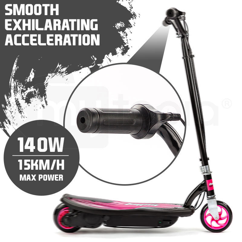 BULLET ZPS Kids Electric Scooter 140W Children Toy Pink Girls Battery Ride - Micky Mart