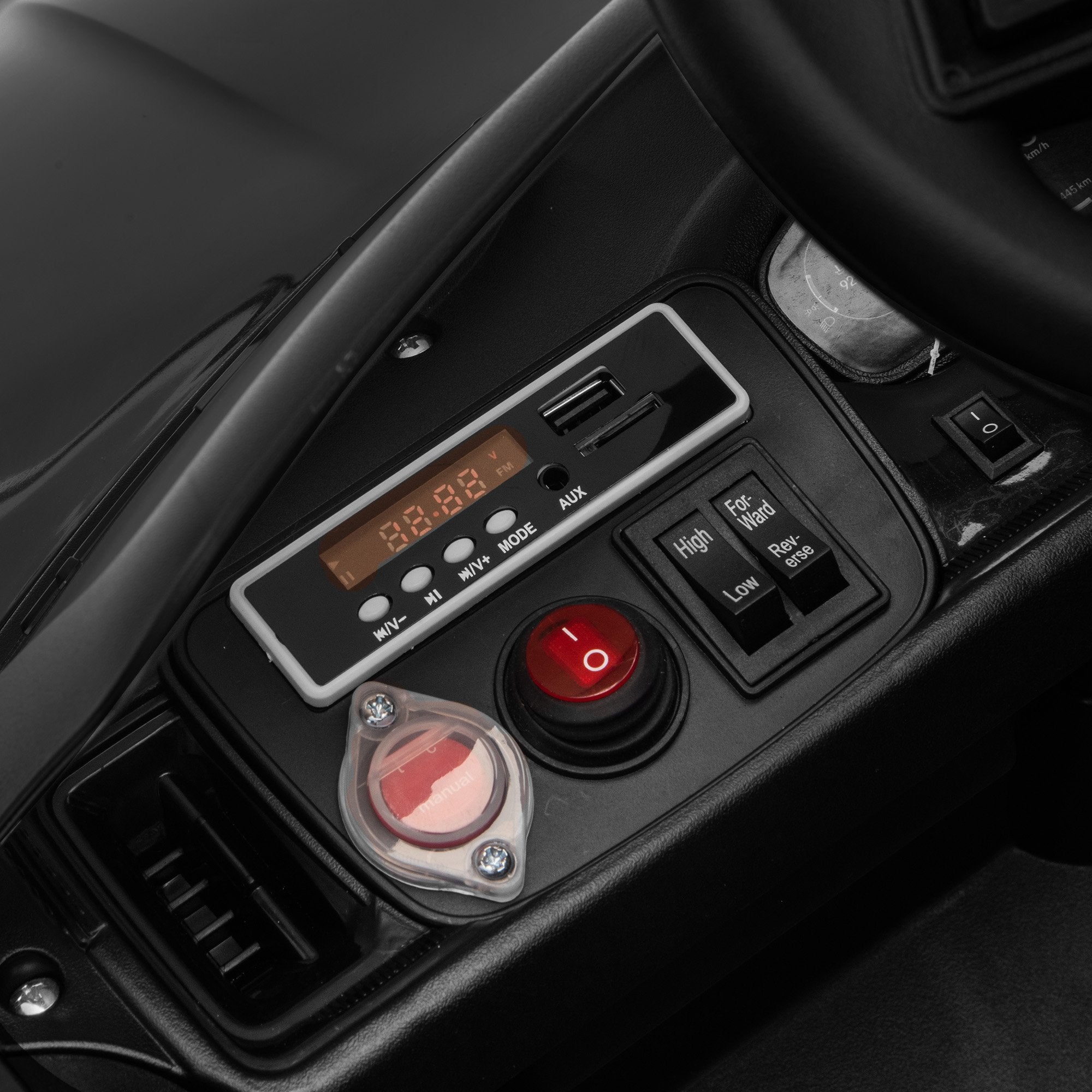 Kahuna Porsche Cayenne E Hybrid Coupe Licensed Kids Electric Ride On Car w/Remote Control 50W Dual Motors Speed Settings