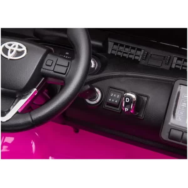 TOYOTA HILUX KIDS RIDE ON CAR 24V 800W 4 X 4 Ute – Pink
