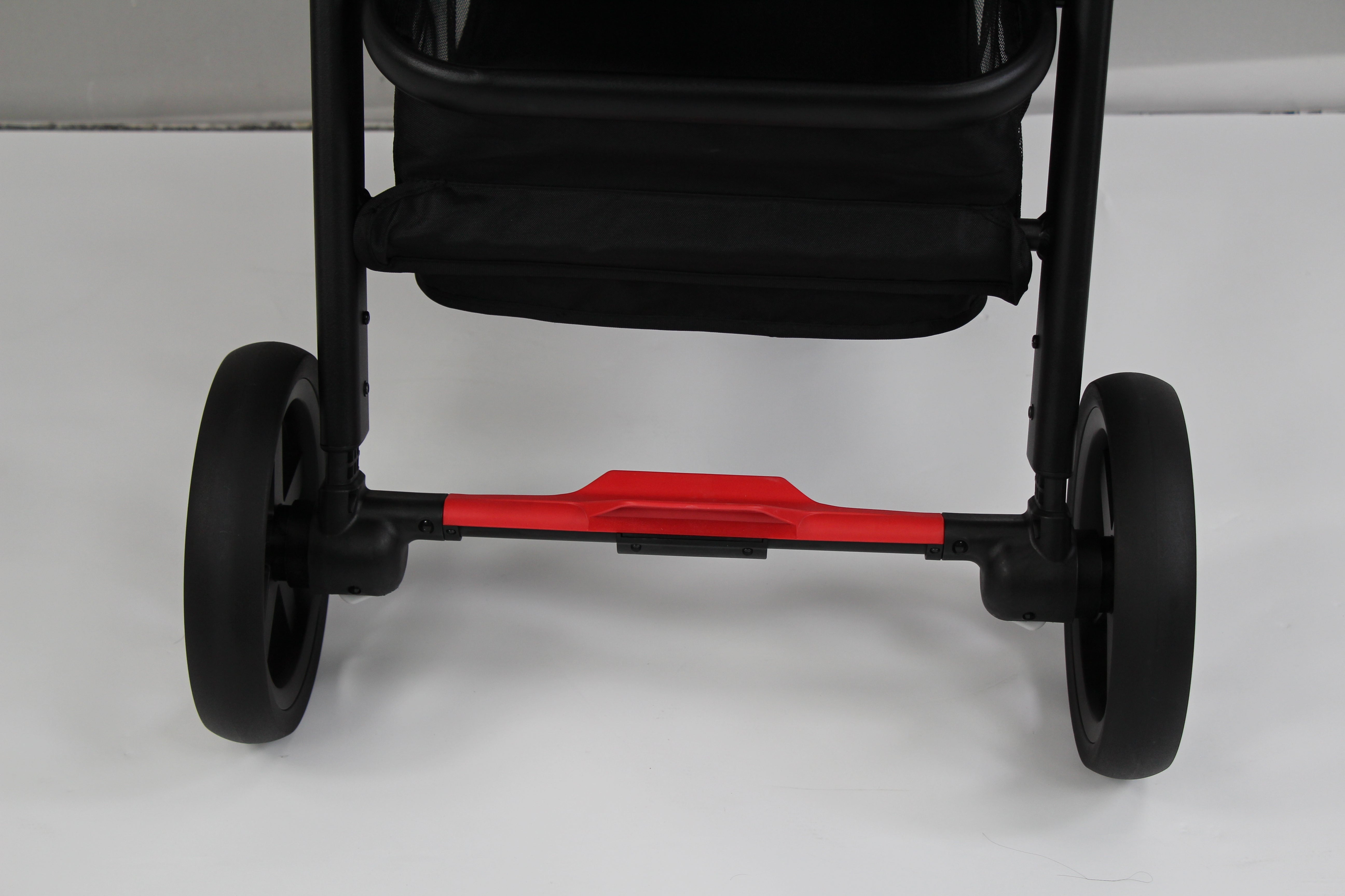 Baby pram / Stroller 2 in 1 convertible bassinet -Black - Micky Mart