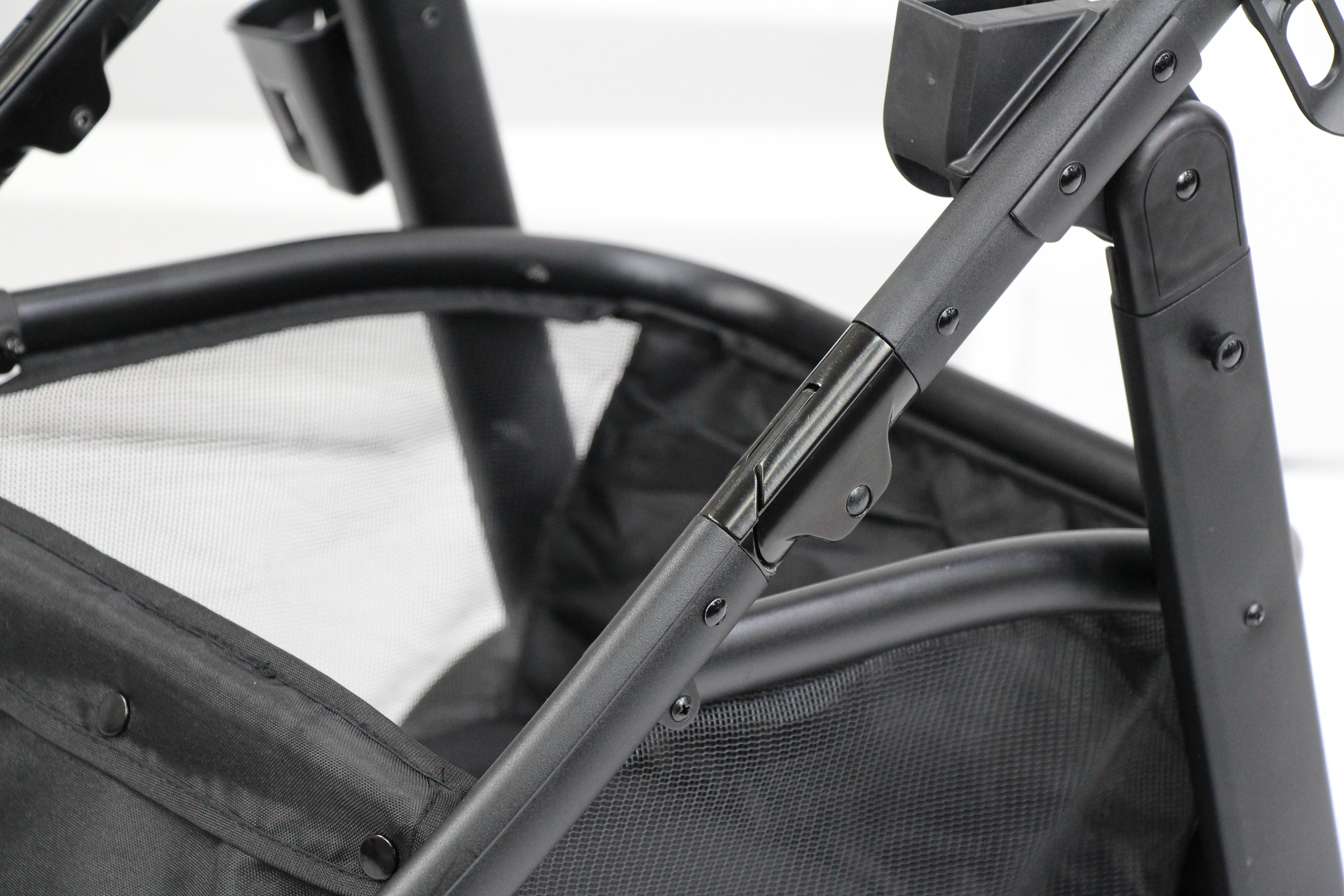 Baby pram / Stroller 2 in 1 convertible bassinet -Black - Micky Mart