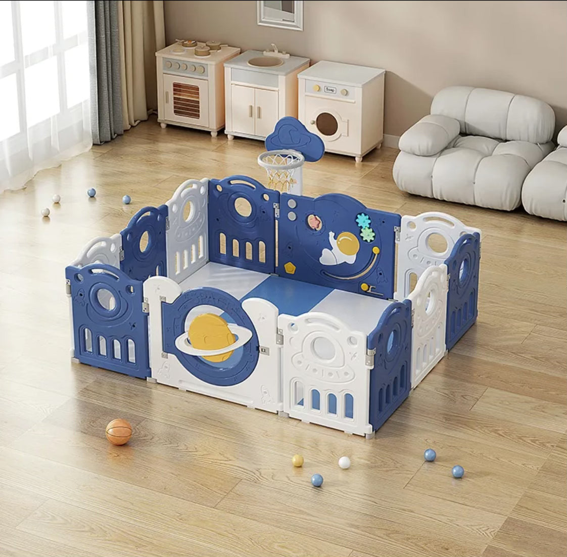 Kids Space playpen 150*180cm activity Centre - Micky Mart