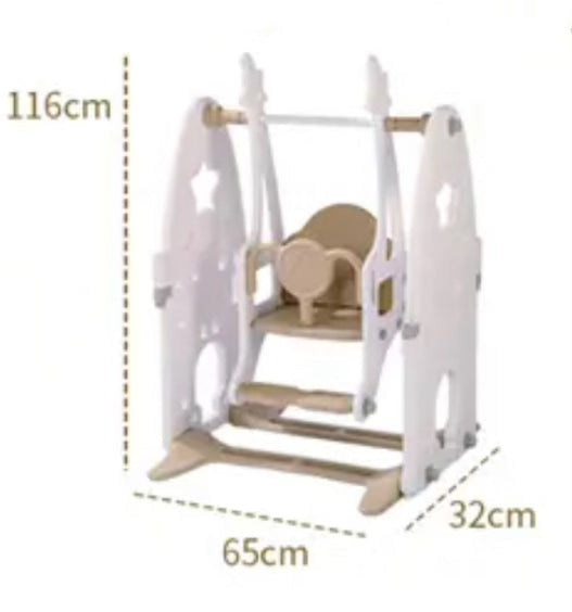 Kids Space Playpen180*200cm Security Gate Fence Swing Rocking Horse - Micky Mart