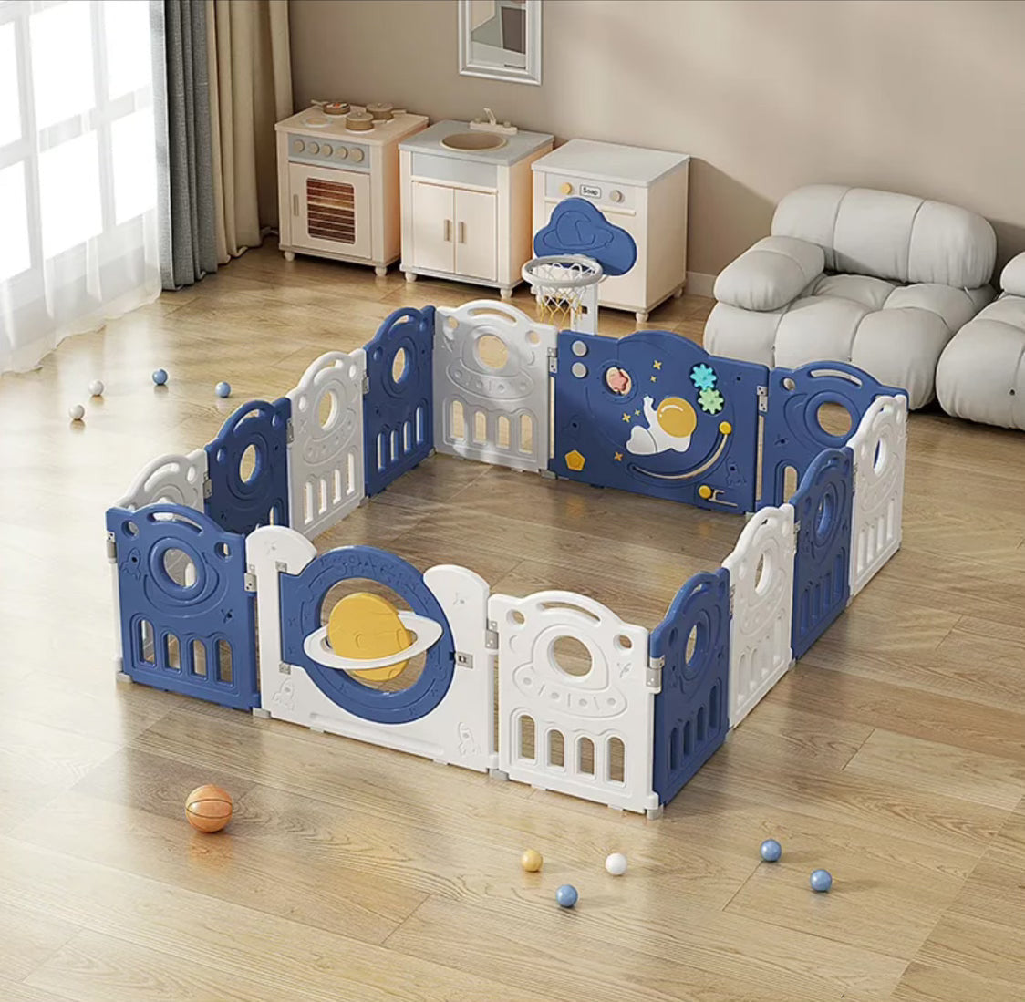 Kids Space playpen 180*200cm activity Centre - Micky Mart