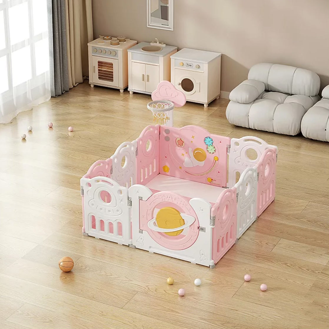 compact kids playpen 130x150 cm activity centre Australia