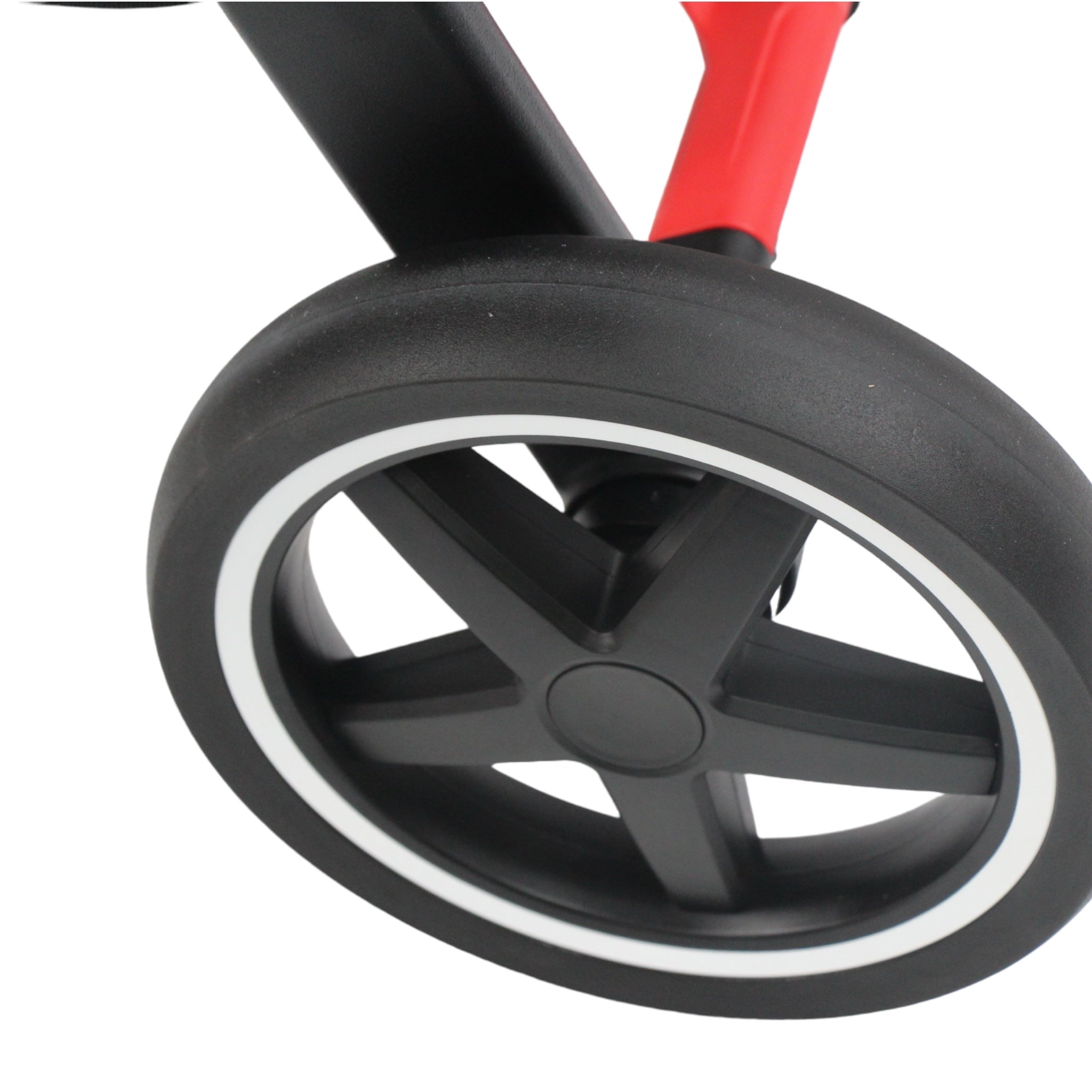 2-in-1 convertible pram and stroller (black) – bassinet and stroller combo