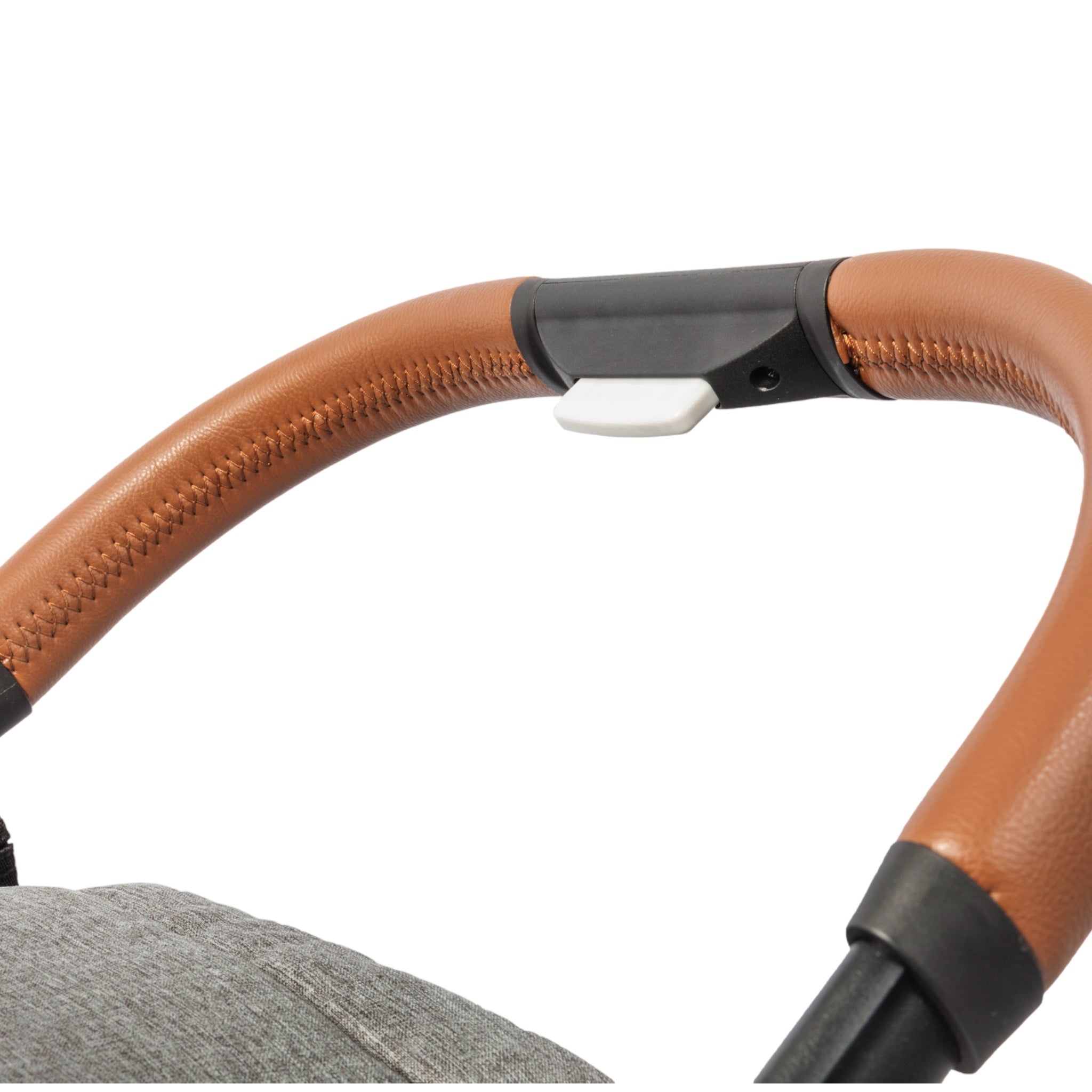 2-in-1 convertible pram and stroller (grey) – bassinet and stroller combo