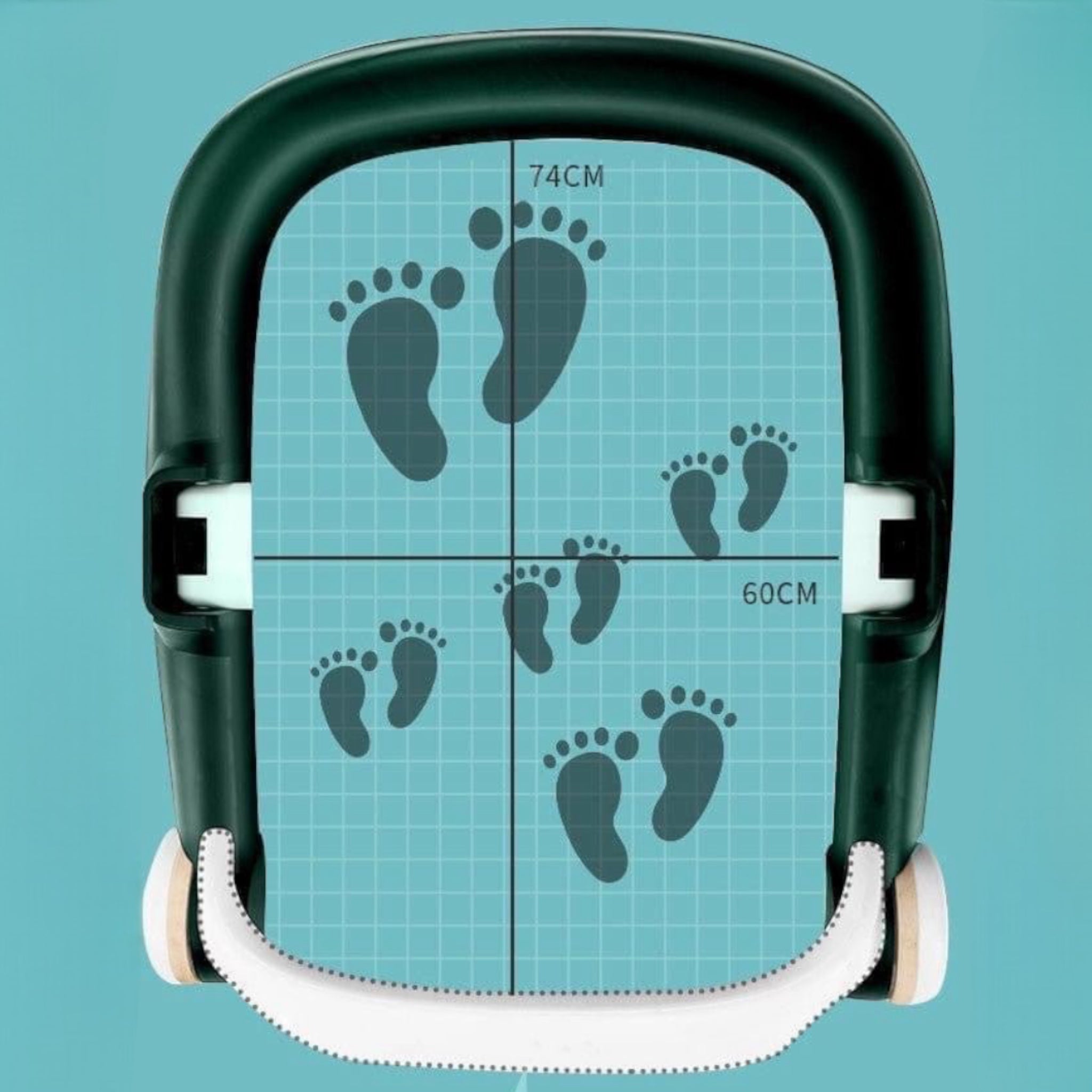 Infant baby walker with interactive speed wheel – supports development up to 18 months