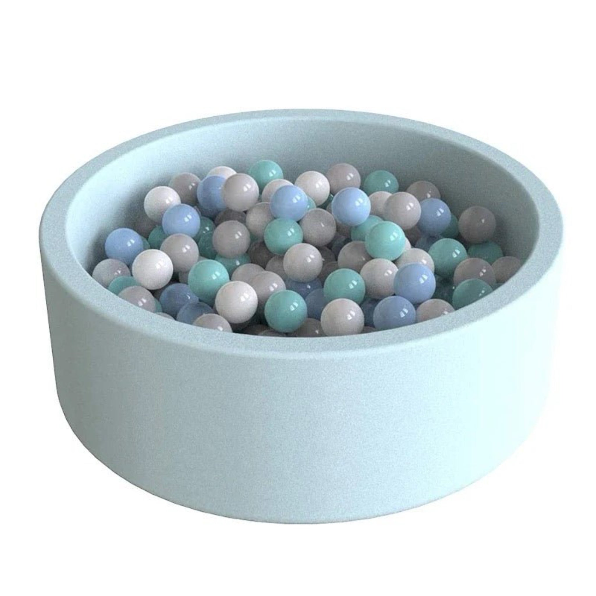 Foam Sponge Soft Ball Pit With 100 Balls - Micky Mart