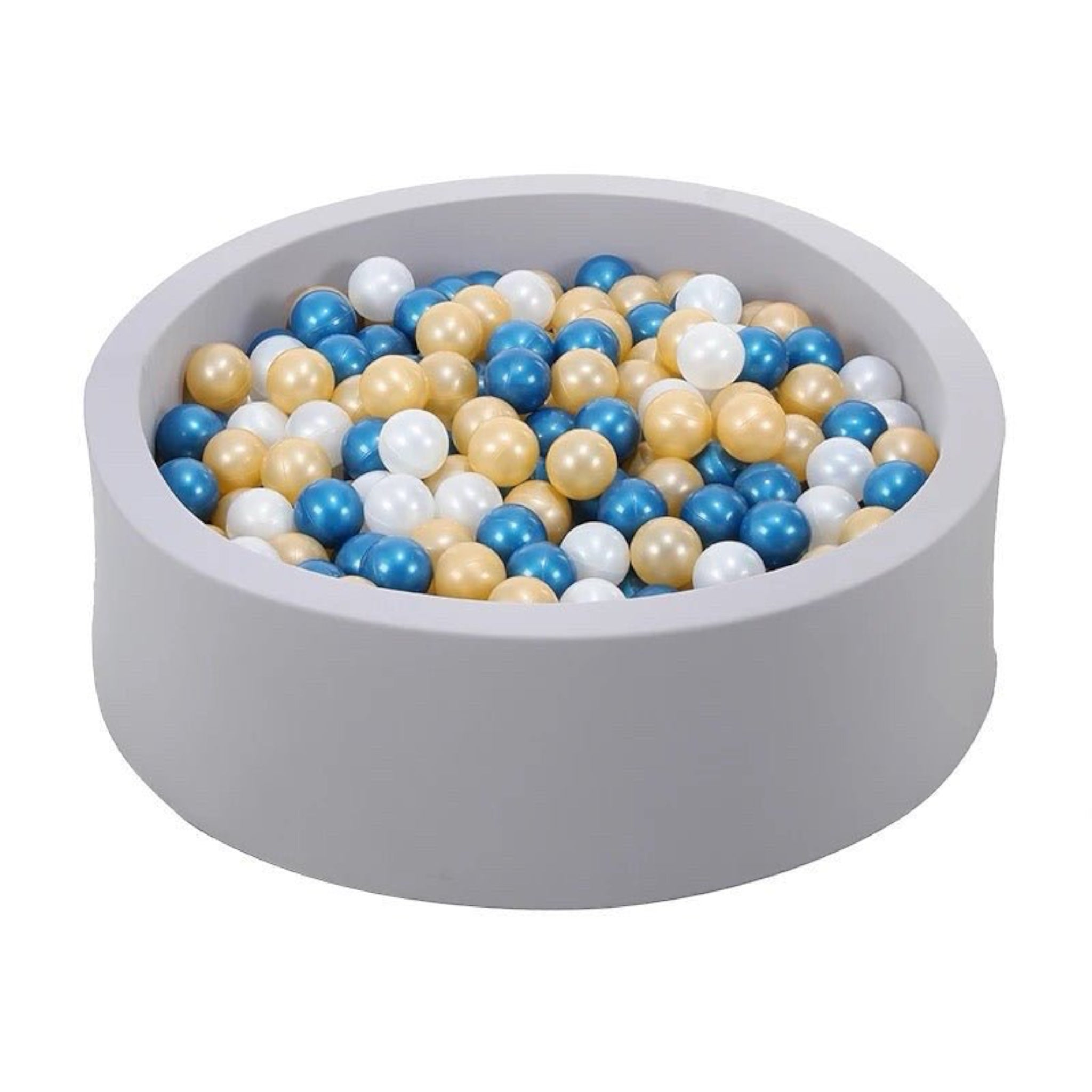 Foam Sponge Soft Ball Pit With 100 Balls - Micky Mart