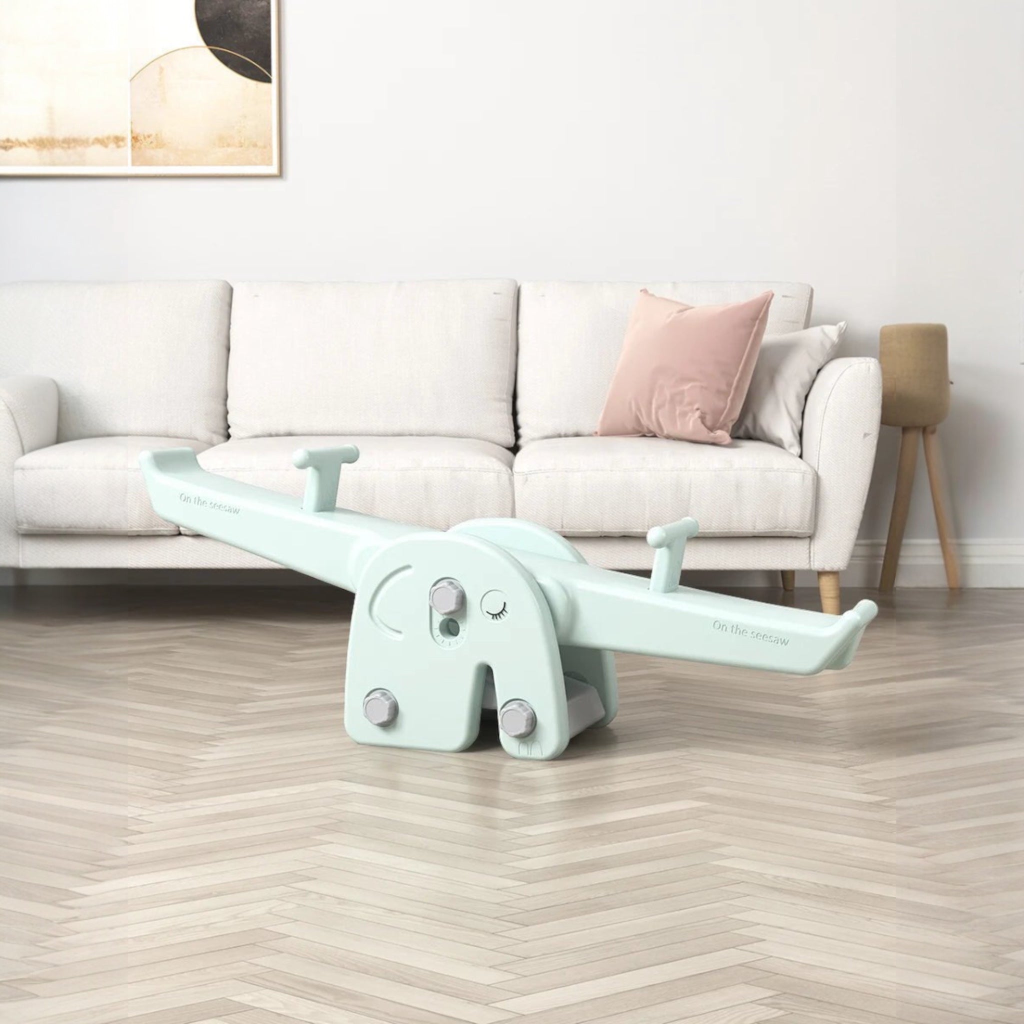 Kids Plastic Seesaw - Children seesaw Indoor And Outdoor - Micky Mart