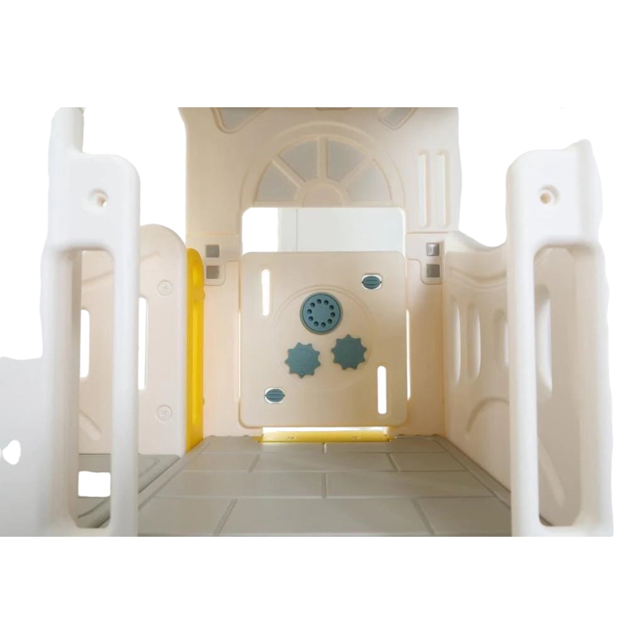 Children castle Giant Slide indoors and outdoors fun time - Micky Mart