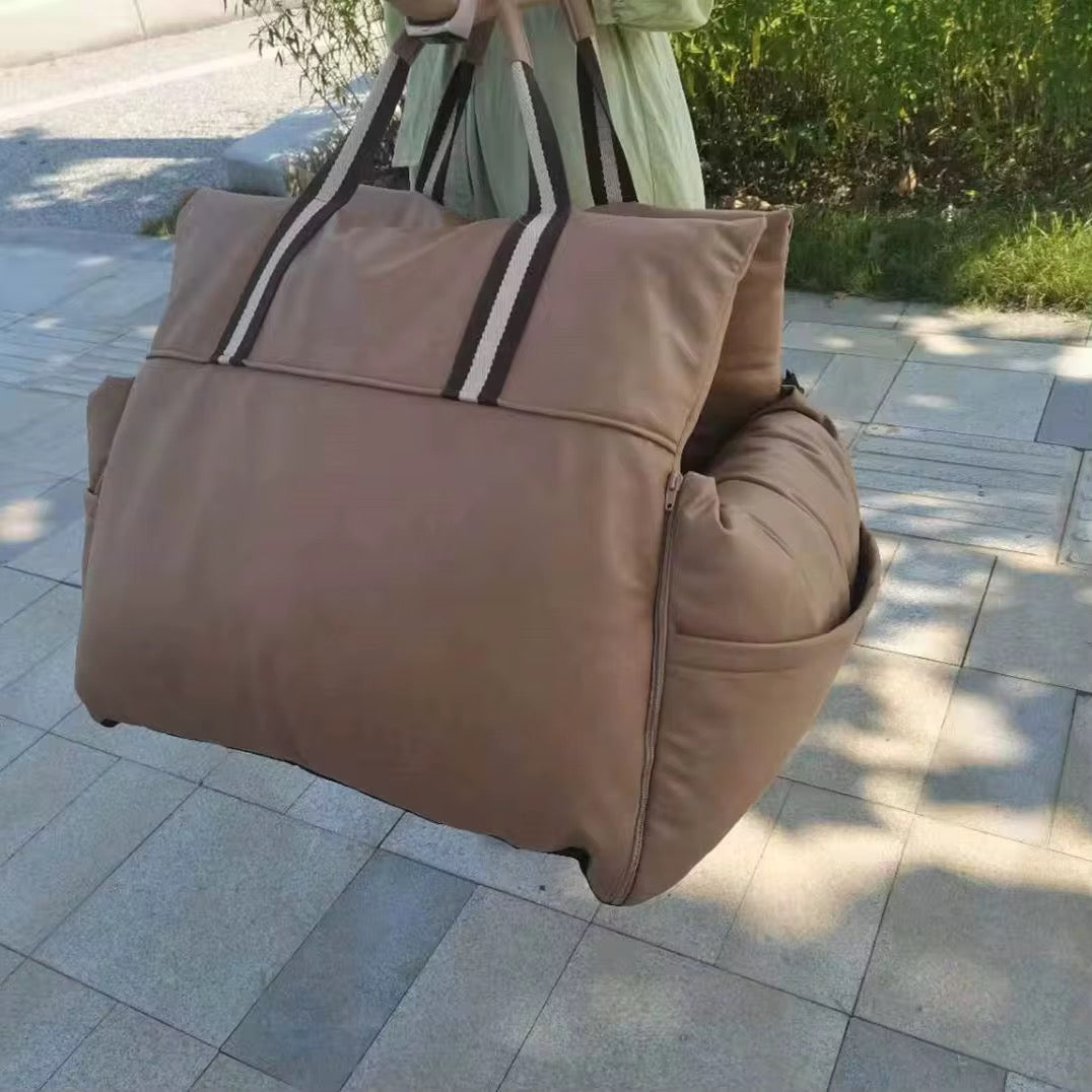 Luxury pet home and car seat in grey for dogs and cats