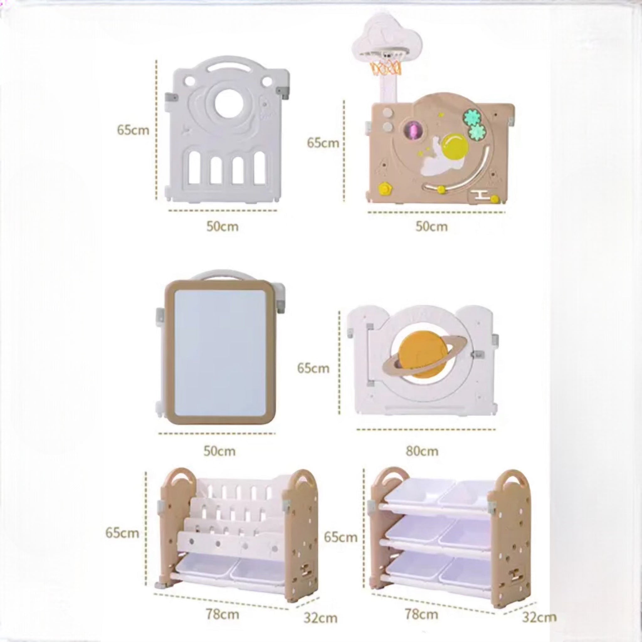 educational playpen 180x200 cm bookshelf easel Australia