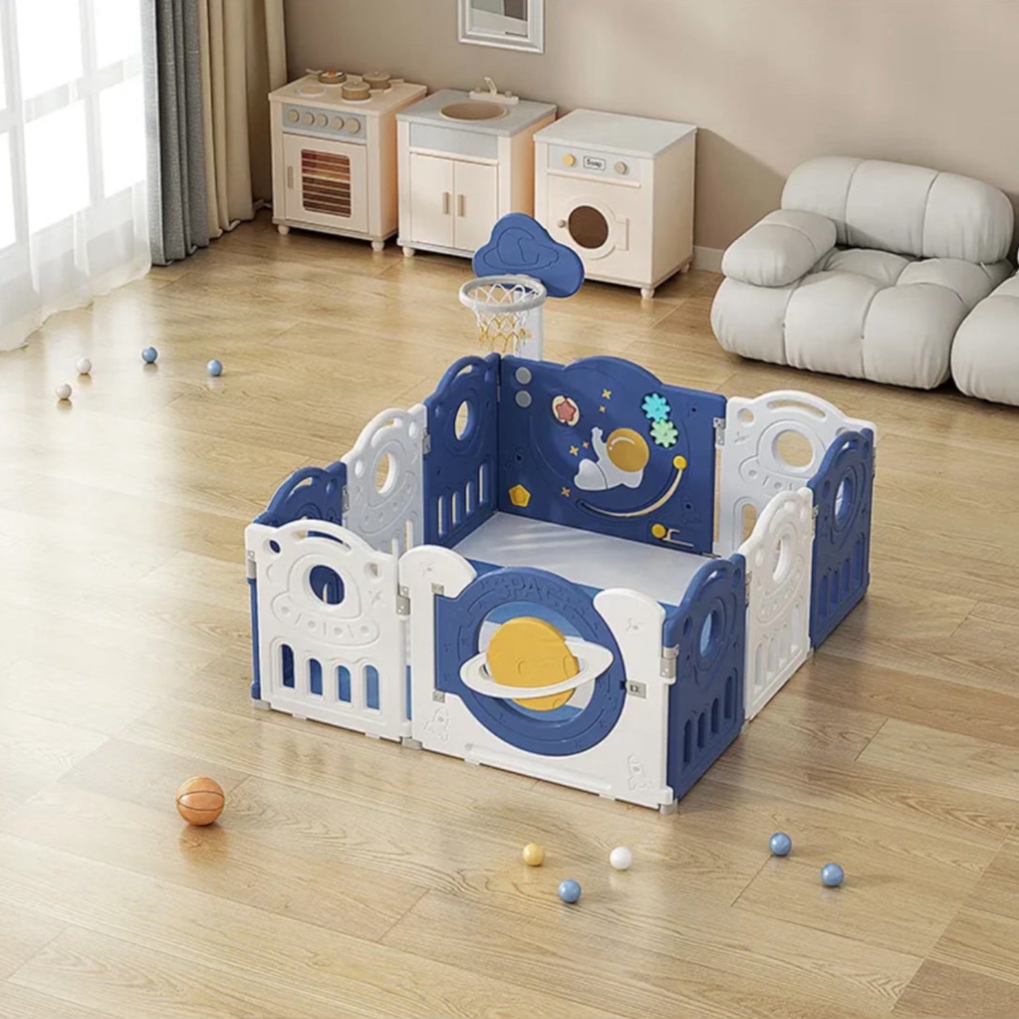 compact kids playpen 130x150 cm activity centre Australia