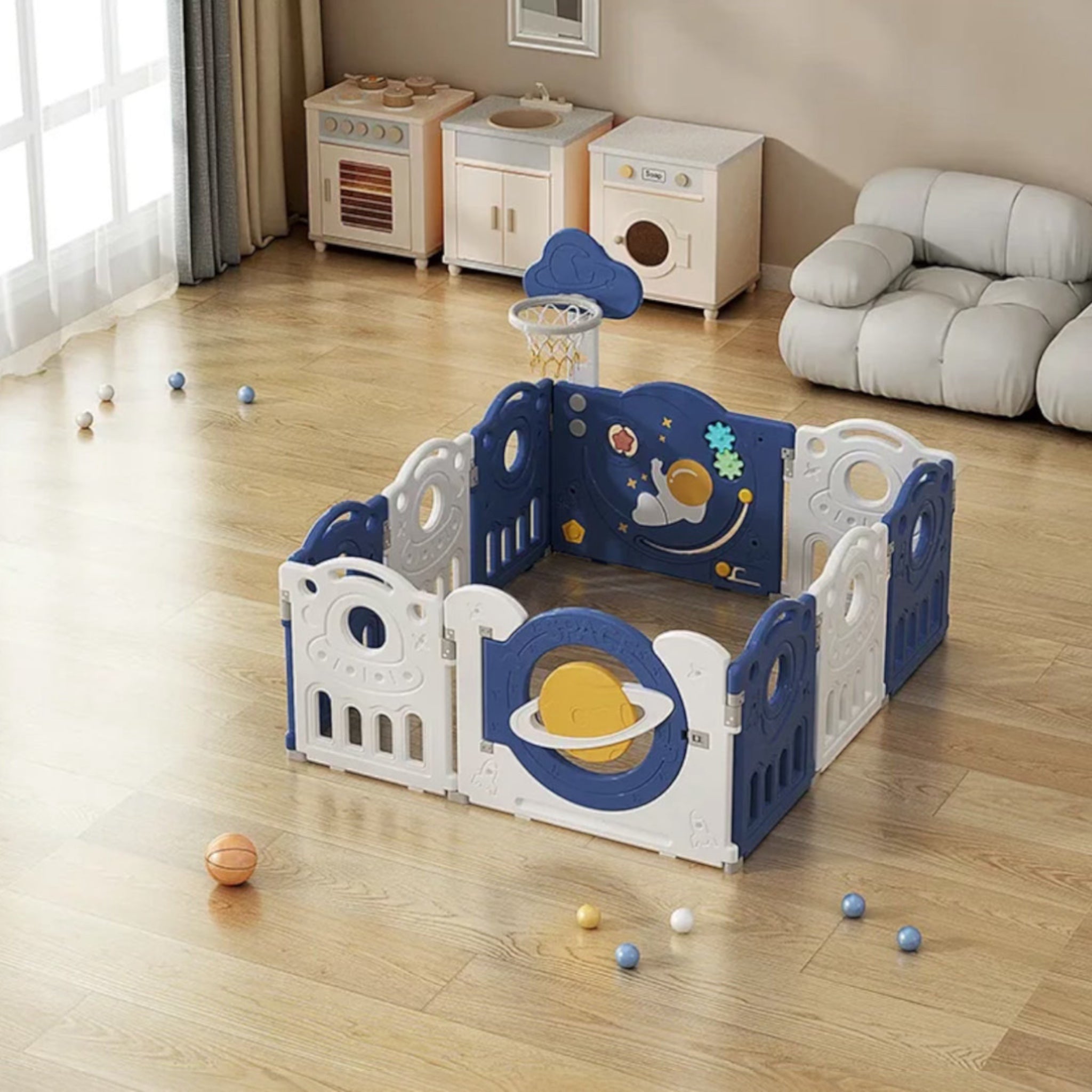 compact kids playpen 130x150 cm activity centre Australia