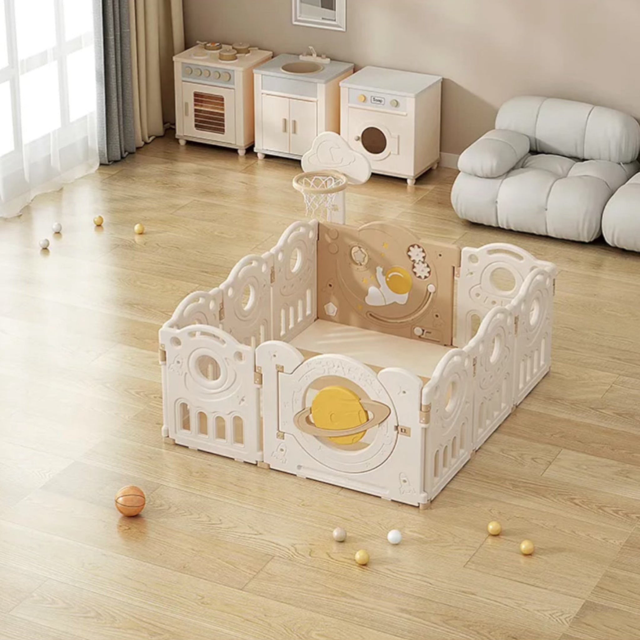 compact kids playpen 130x150 cm activity centre Australia