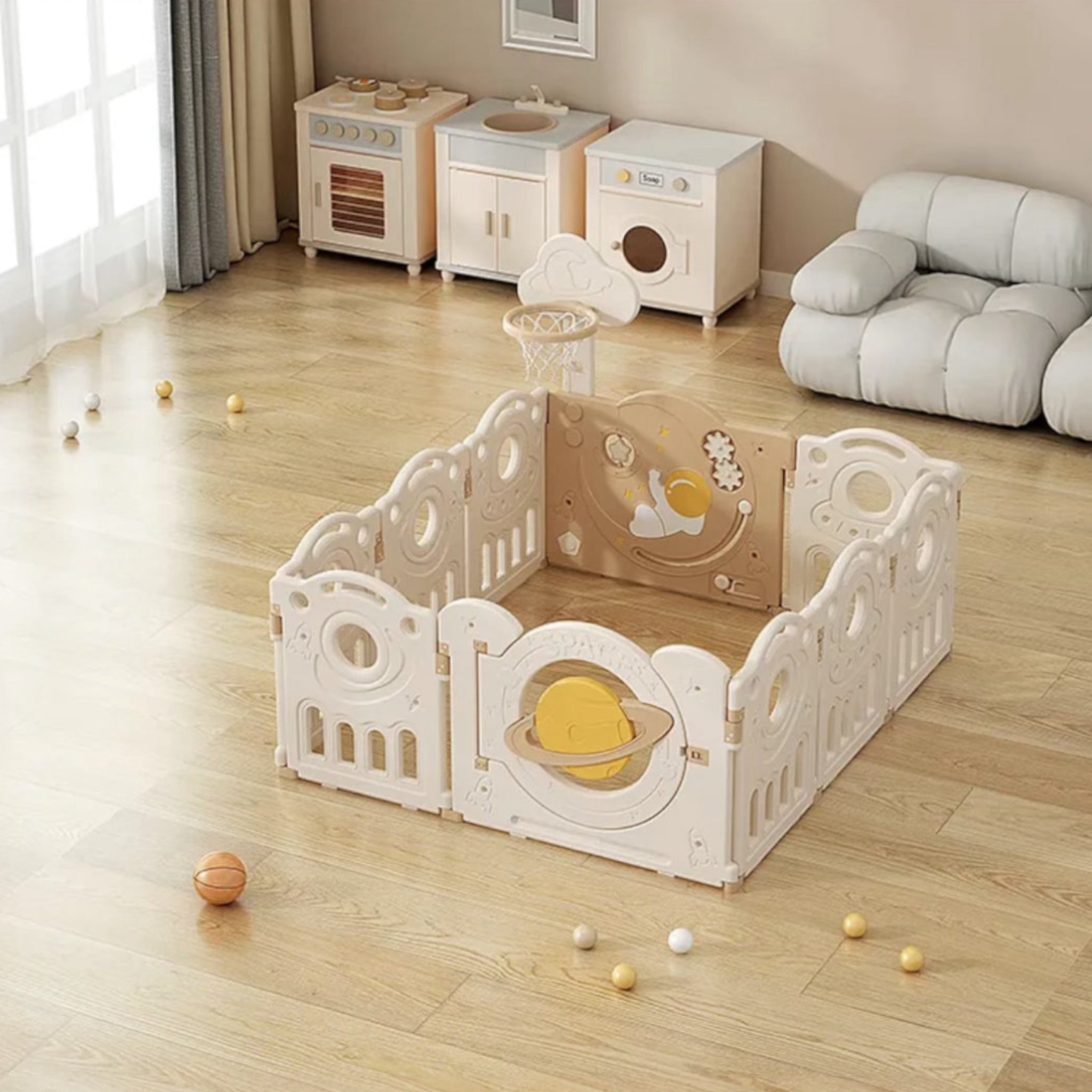 compact kids playpen 130x150 cm activity centre Australia