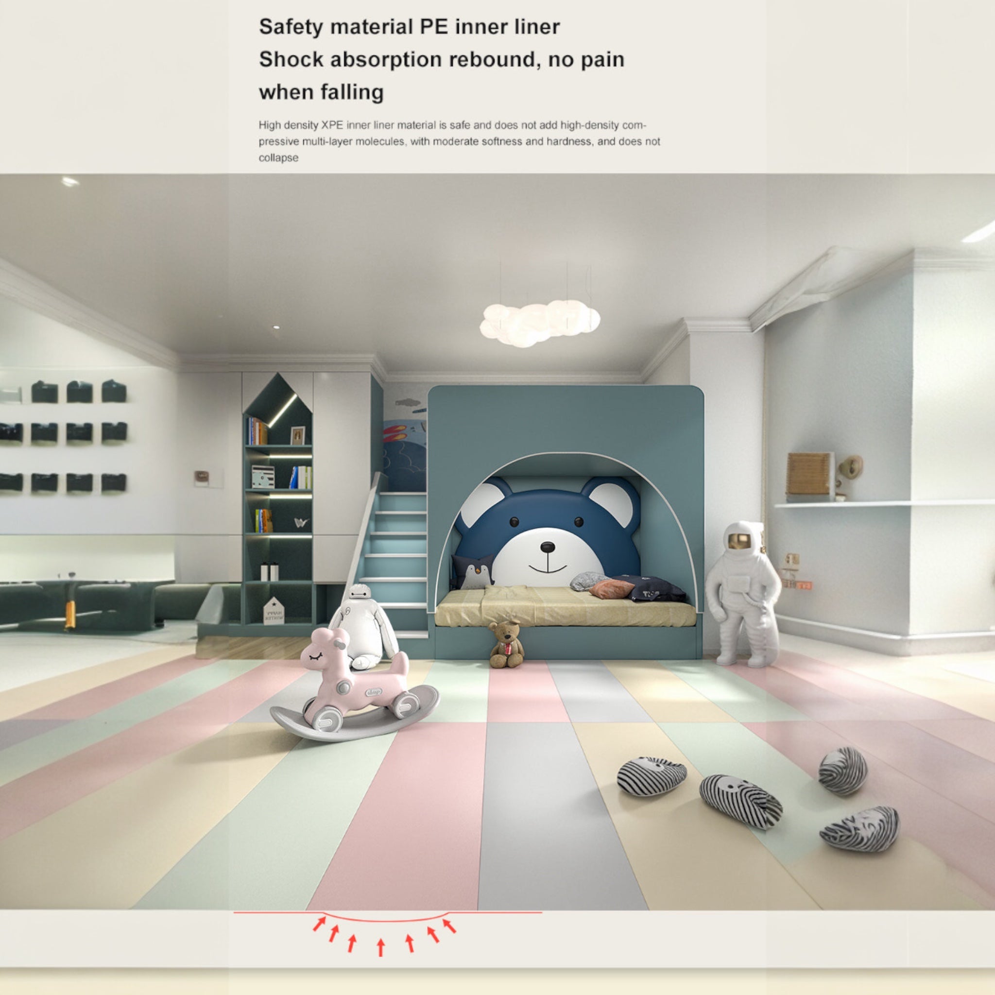 playpen 180x200 cm with gate and swing Australia