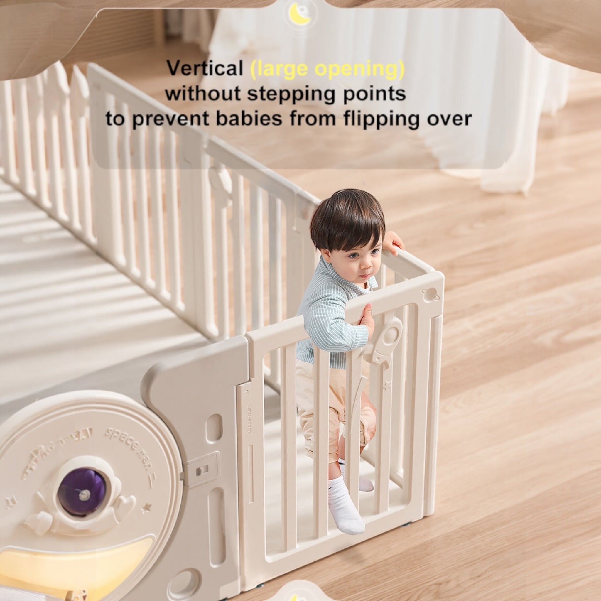 glowing space adventure playpen Australia