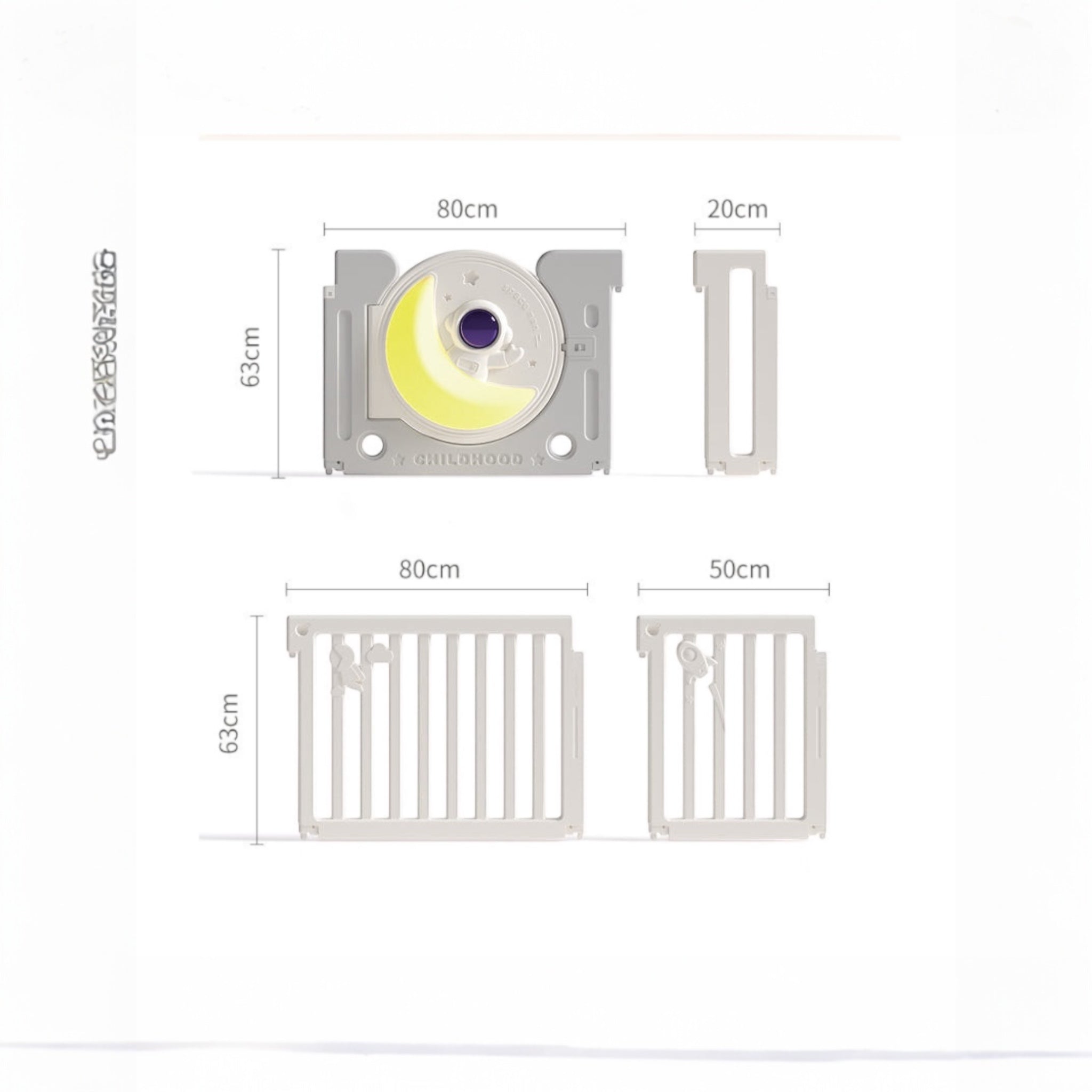 glowing space adventure playpen Australia