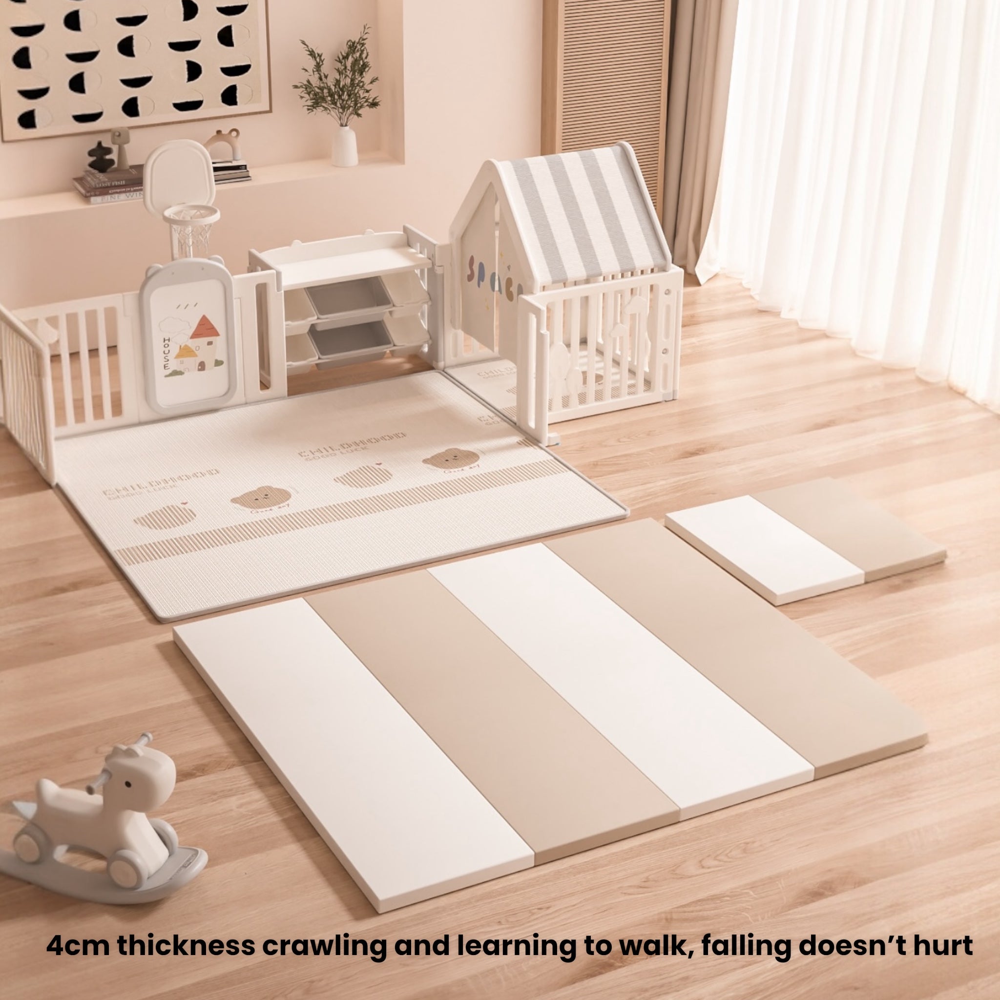 glowing space adventure playpen Australia