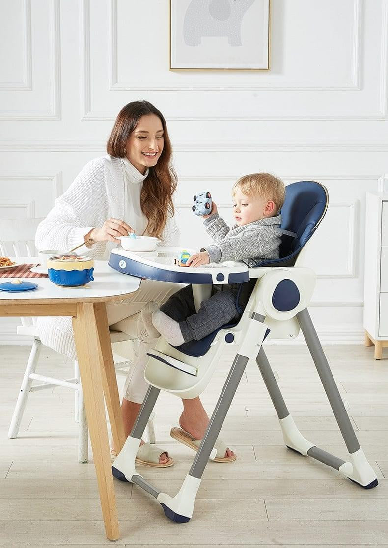 3 In 1 Baby Highchair Dining Highchair with Reclining Seat - Micky Mart