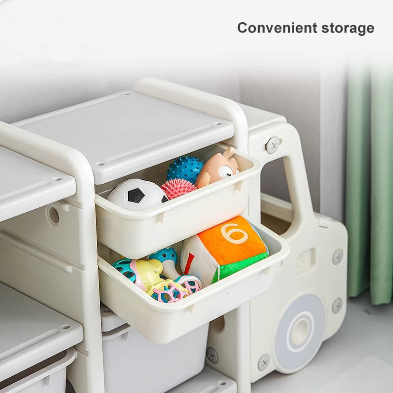 Kids Toy Box Storage Children Car Shelf Store Shelves In Toys Guarda Juguetes Organizer Kids Storage Baskets - Micky Mart