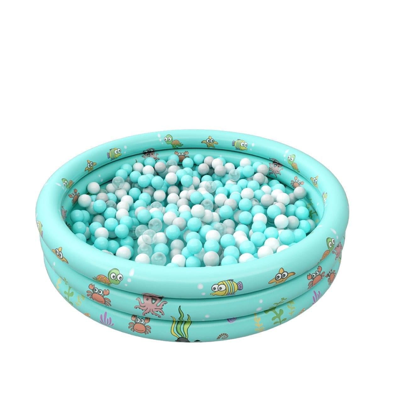 Foldable And Inflatable Ball Pool Pit - Micky Mart