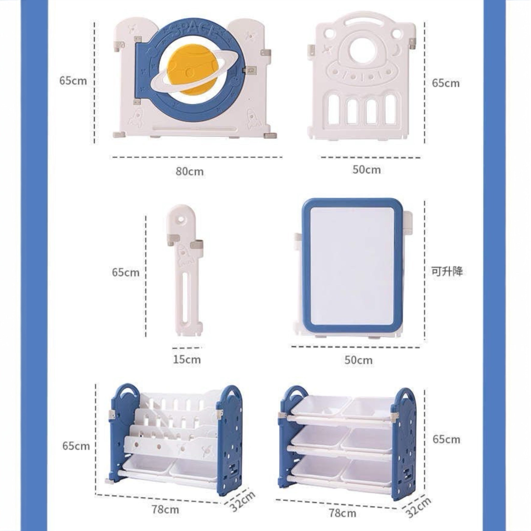 Multi-Combination Luxury Baby Play Yard Safety Plastic Fence Kids Large Playpen Portable Playground For Children Indoor