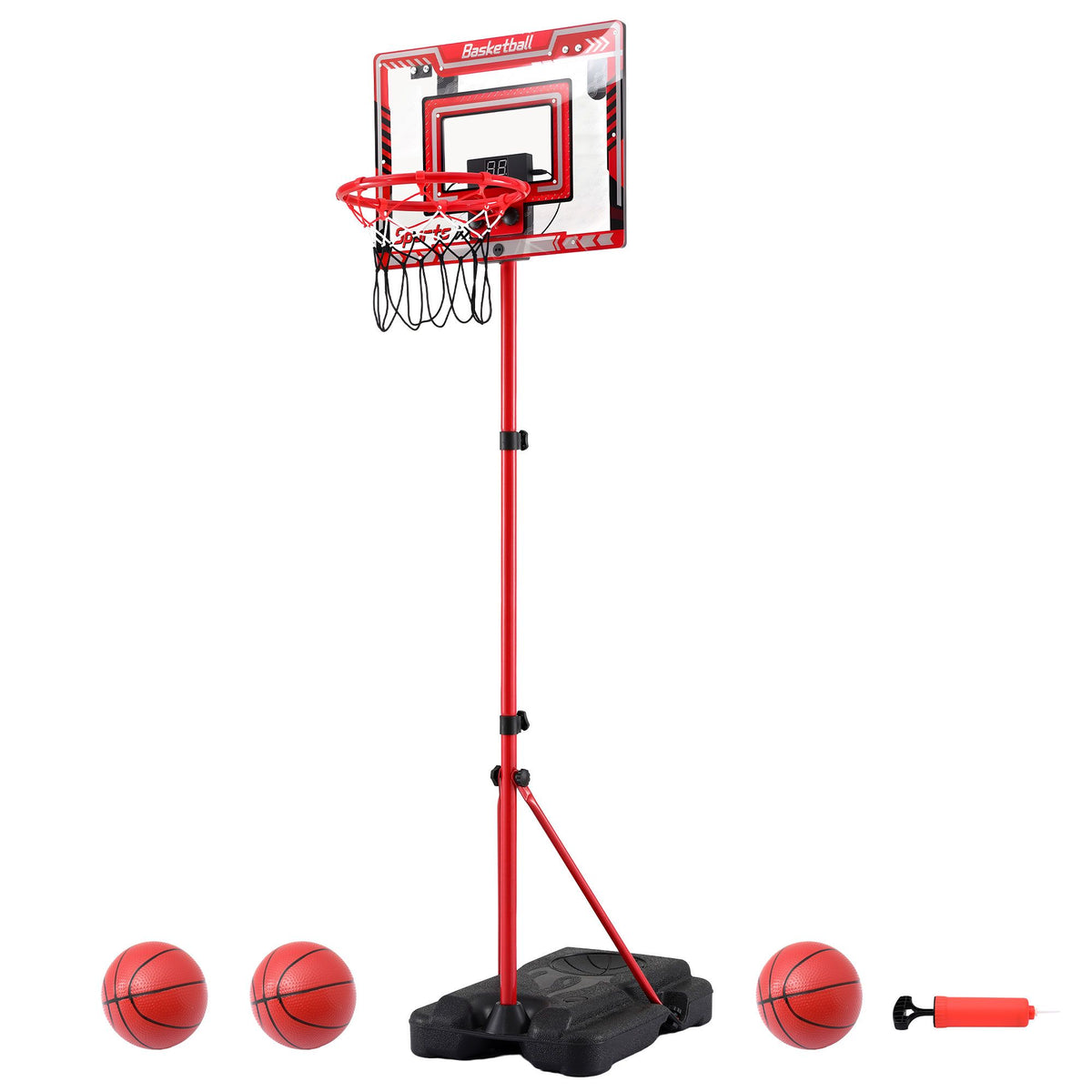 Everfit 2-in-1 Kids Basketball Hoop Set – Adjustable Indoor Basketball Hoop