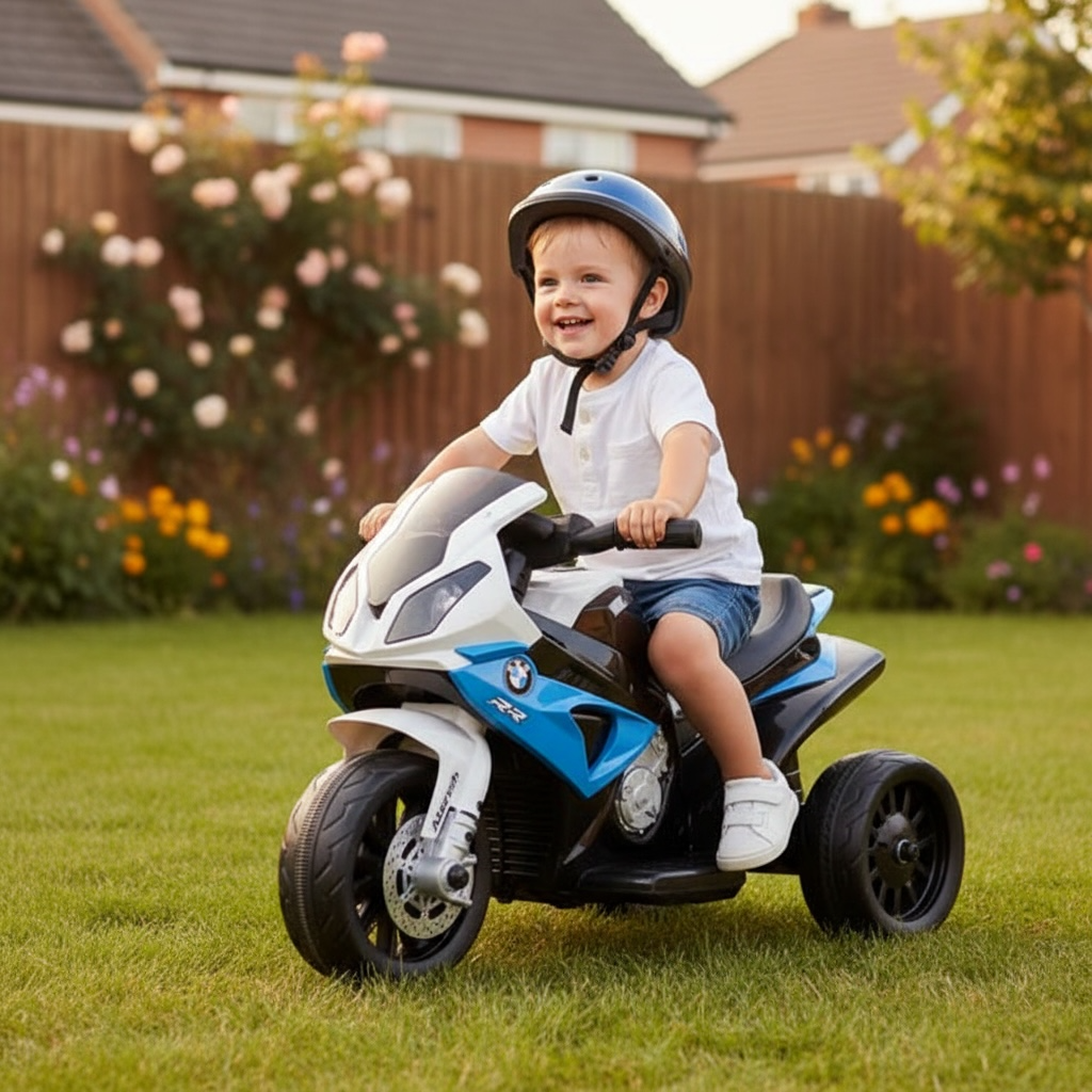 🏍️ Licensed BMW S1000RR Kids Electric Mini Motorcycle – Thrill, Style & Safety