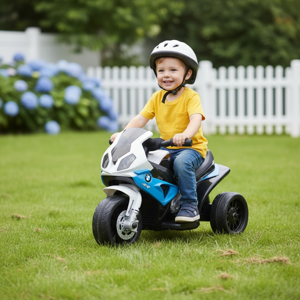 🏍️ Licensed BMW S1000RR Kids Electric Mini Motorcycle – Thrill, Style & Safety