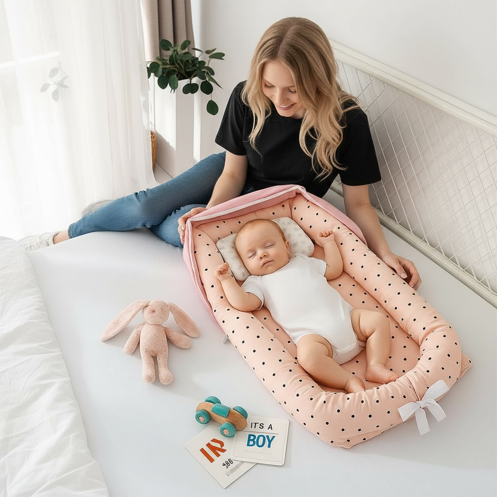 🍼 Baby Nest – Comfort, Support & Portability for Your Little One