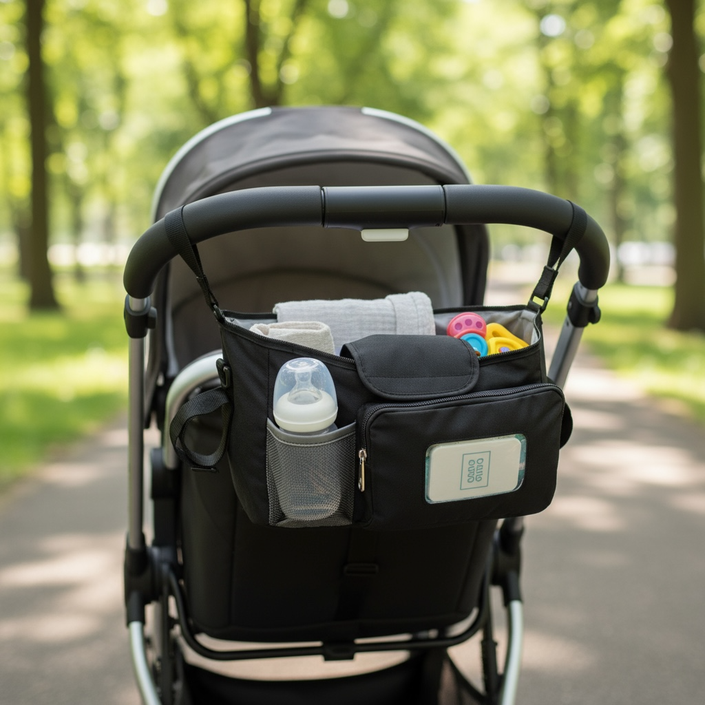 👜 Structured Stroller Organiser – Stress-Free Strolling Made Simple