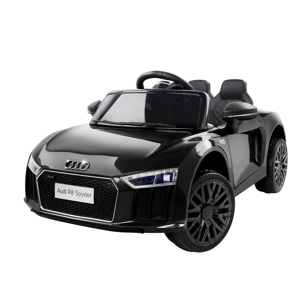 Kids Ride On Car Audi R8 Licensed Sports Electric Toy Cars Black