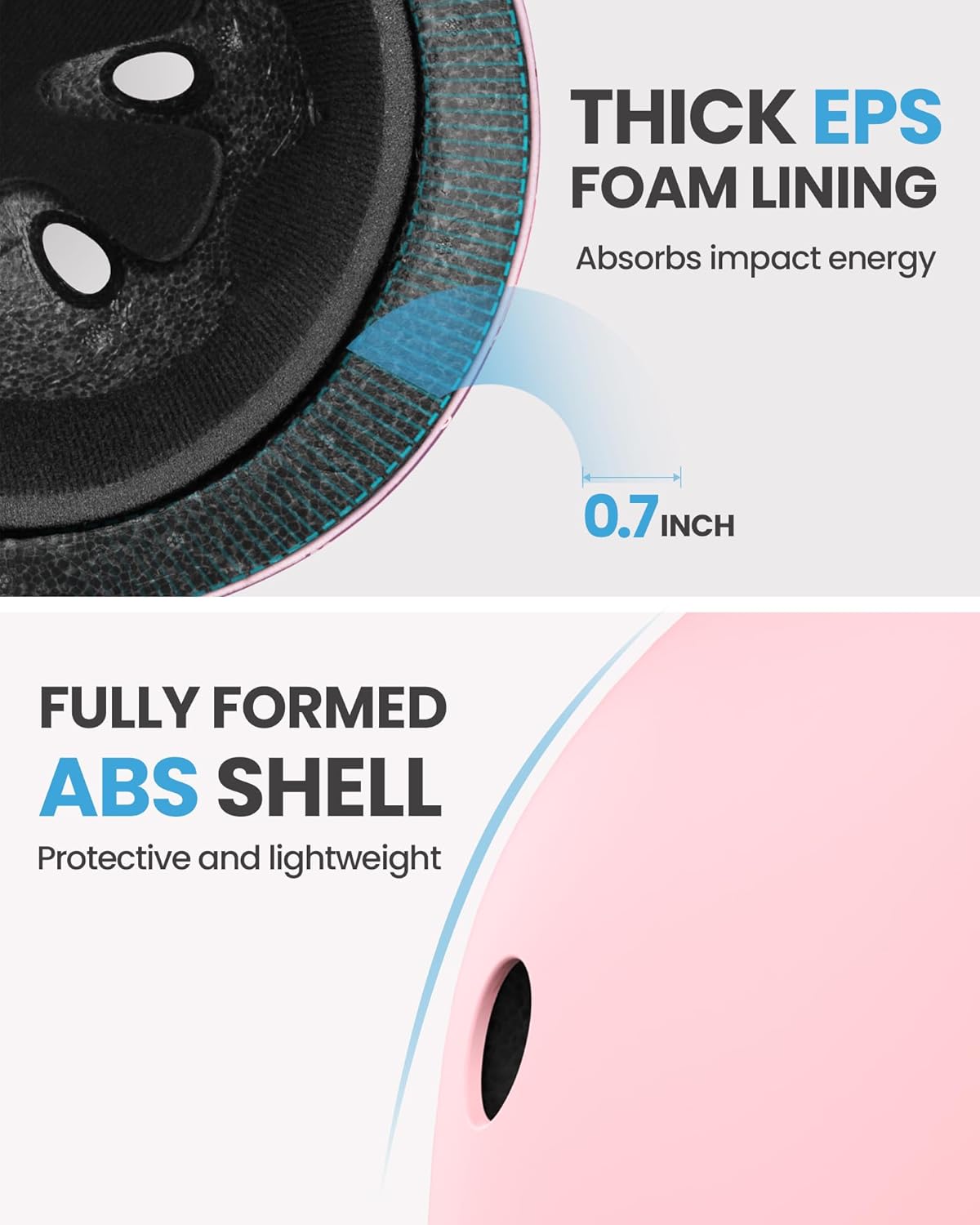 OutdoorMaster Oryx Kids Bike Helmet – Pink Flower (Large 56–60cm)