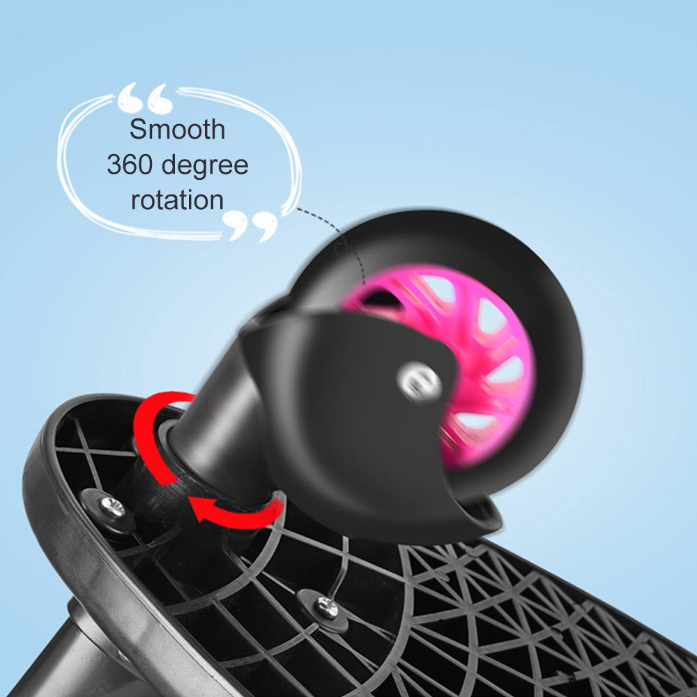 Universal Toddler Stroller Standing Board – 360° Swivel Wheel & Suspension