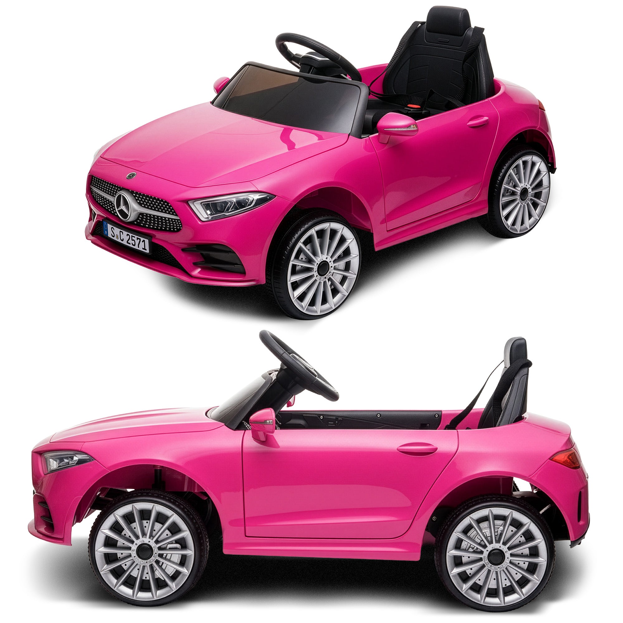 Kahuna Mercedes Benz CLS 350 Kids Electric Ride On Car with Remote Control - Pink