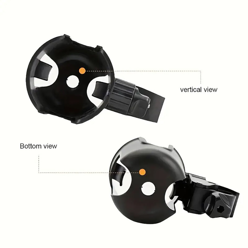 Universal 2-in-1 Stroller Cup Holder & Phone Mount | 360° Rotatable- Grey