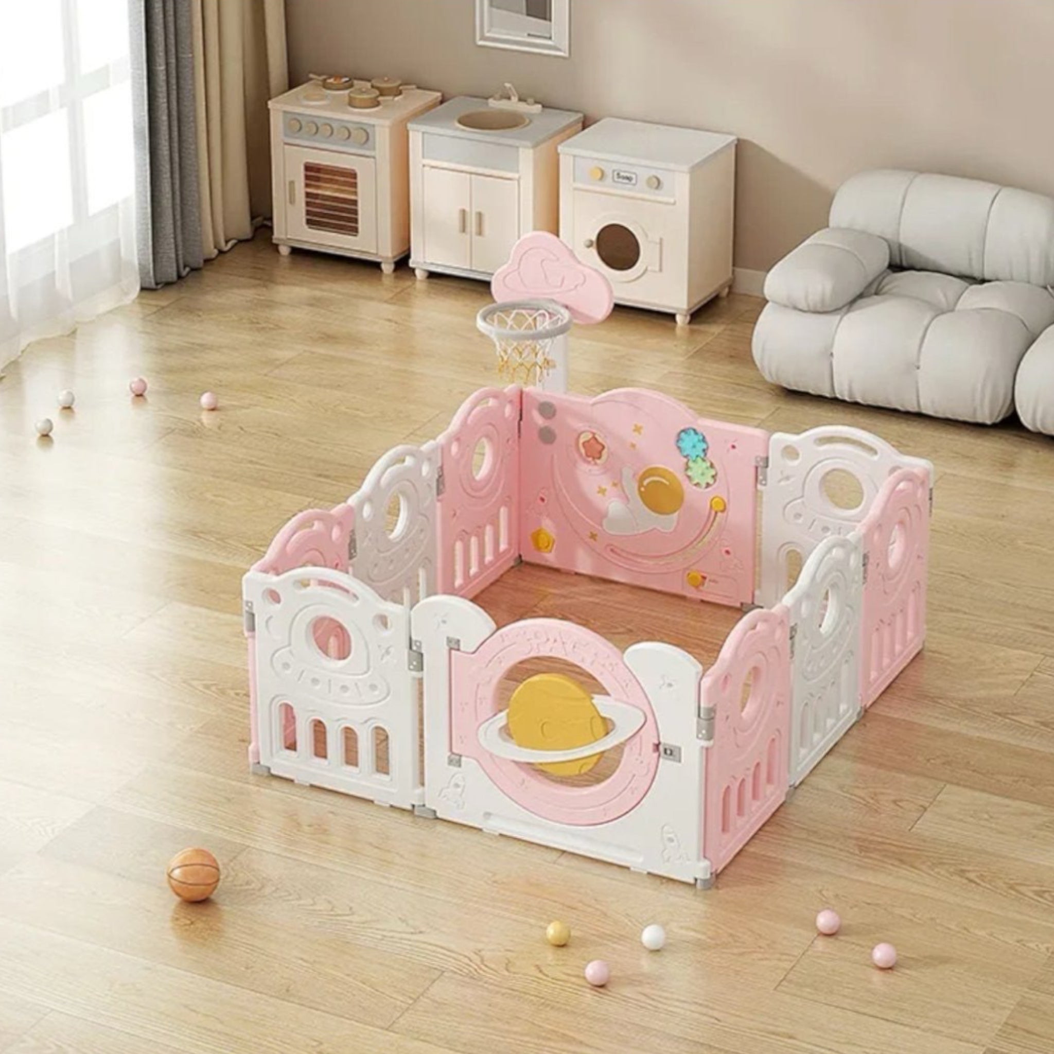 compact kids playpen 130x150 cm activity centre Australia