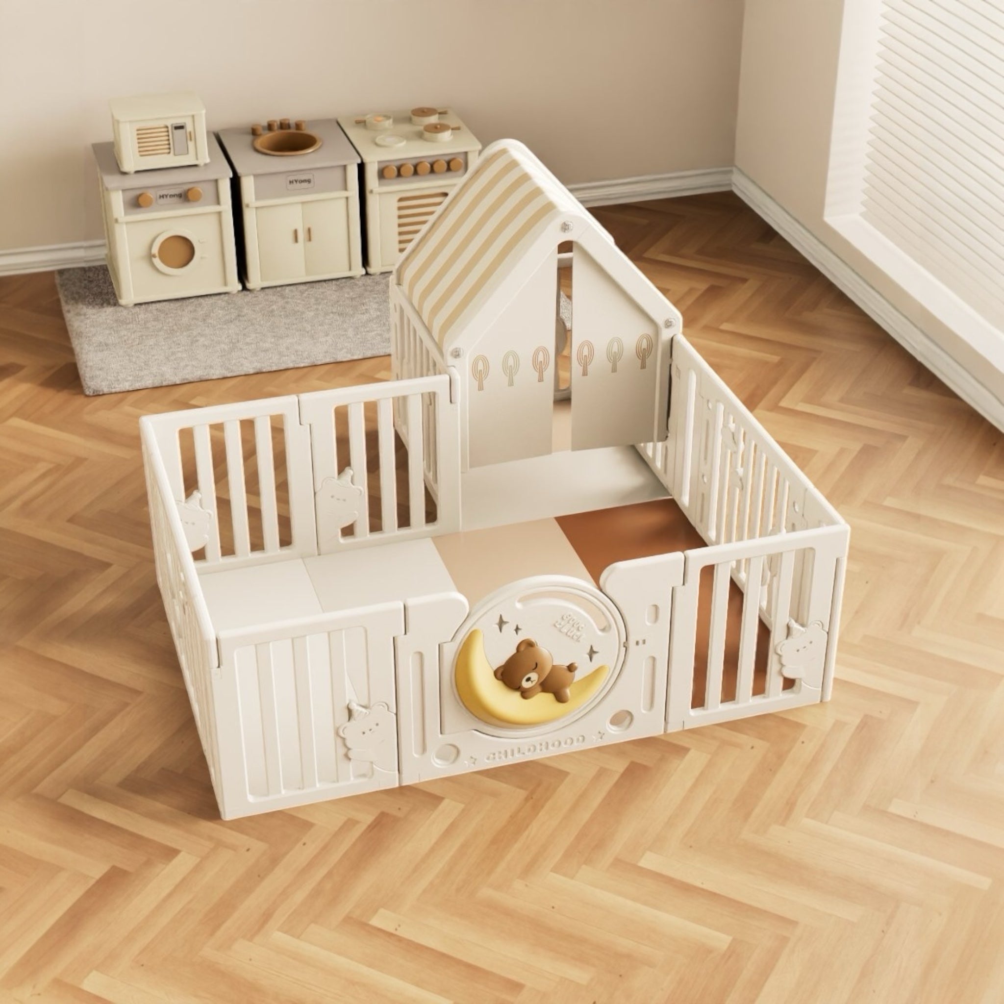teddy bear cozy playpen house Australia