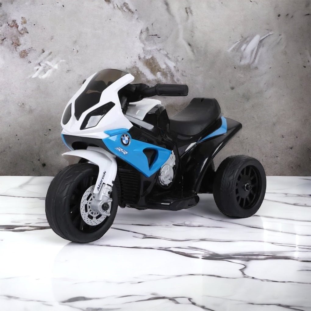 Blue Licensed BMW s1000RR Kids Electric Mini Motorcycle - Micky Mart