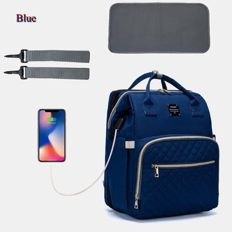 Mother And Baby Double Shoulder Diaper Backpack - Micky Mart